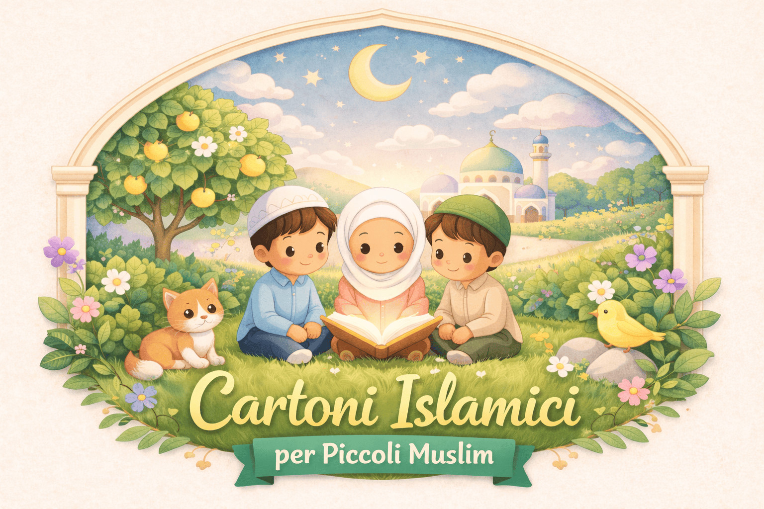 Madrassat an-Noor Kids – Cartoni Islamici Educativi Halal per Bambini Muslim