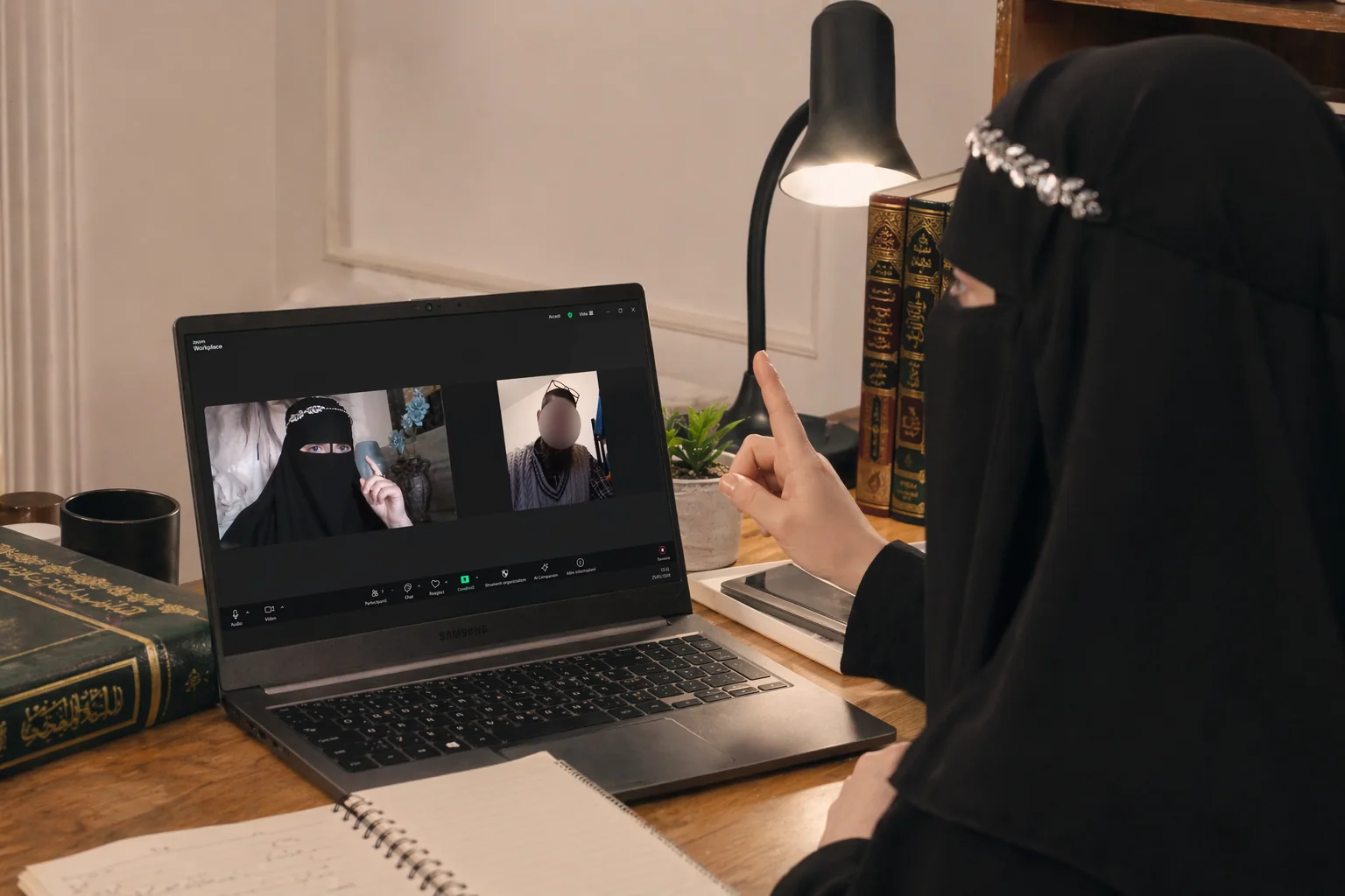 Videolezione con adulti
