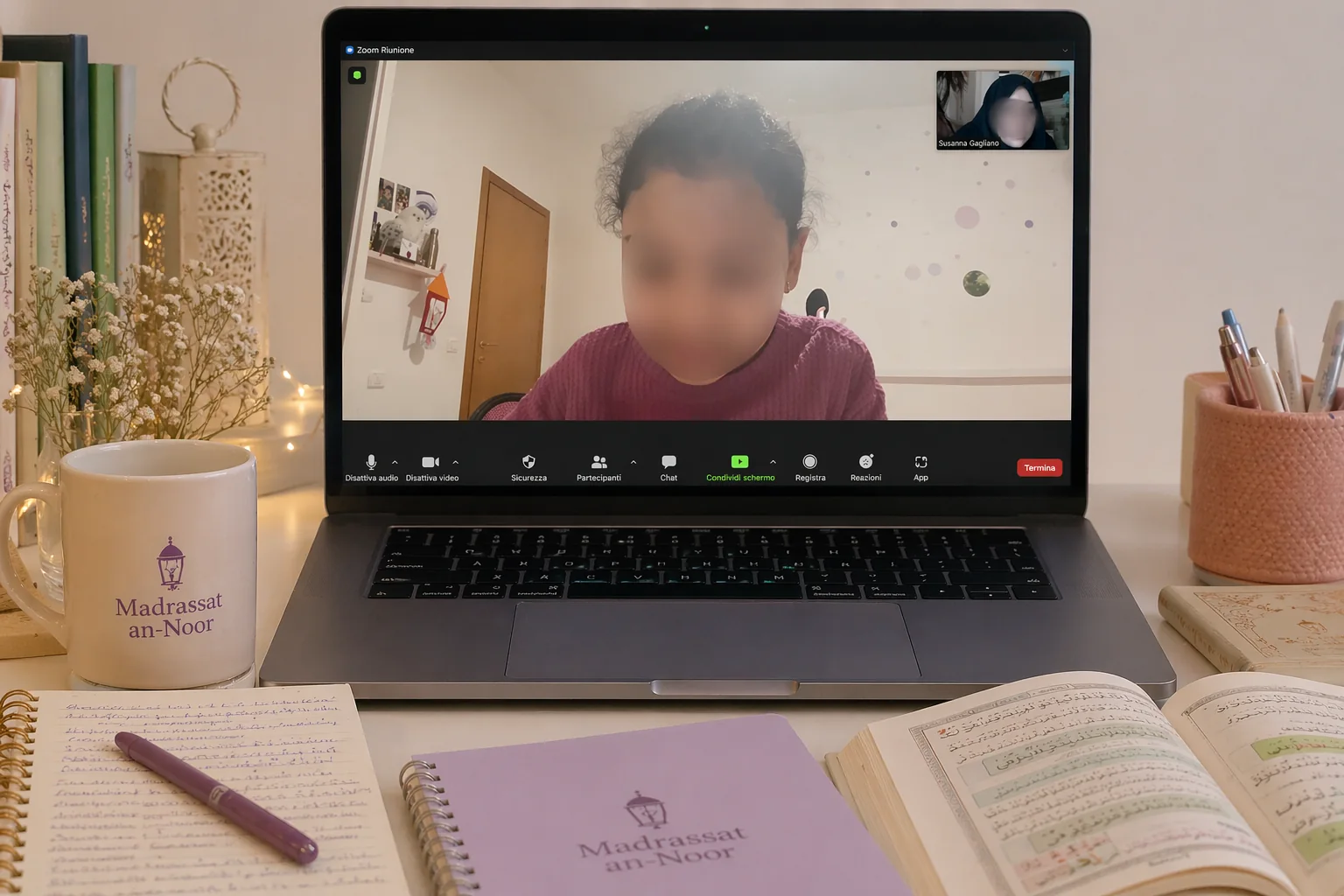 Videolezione con bambini
