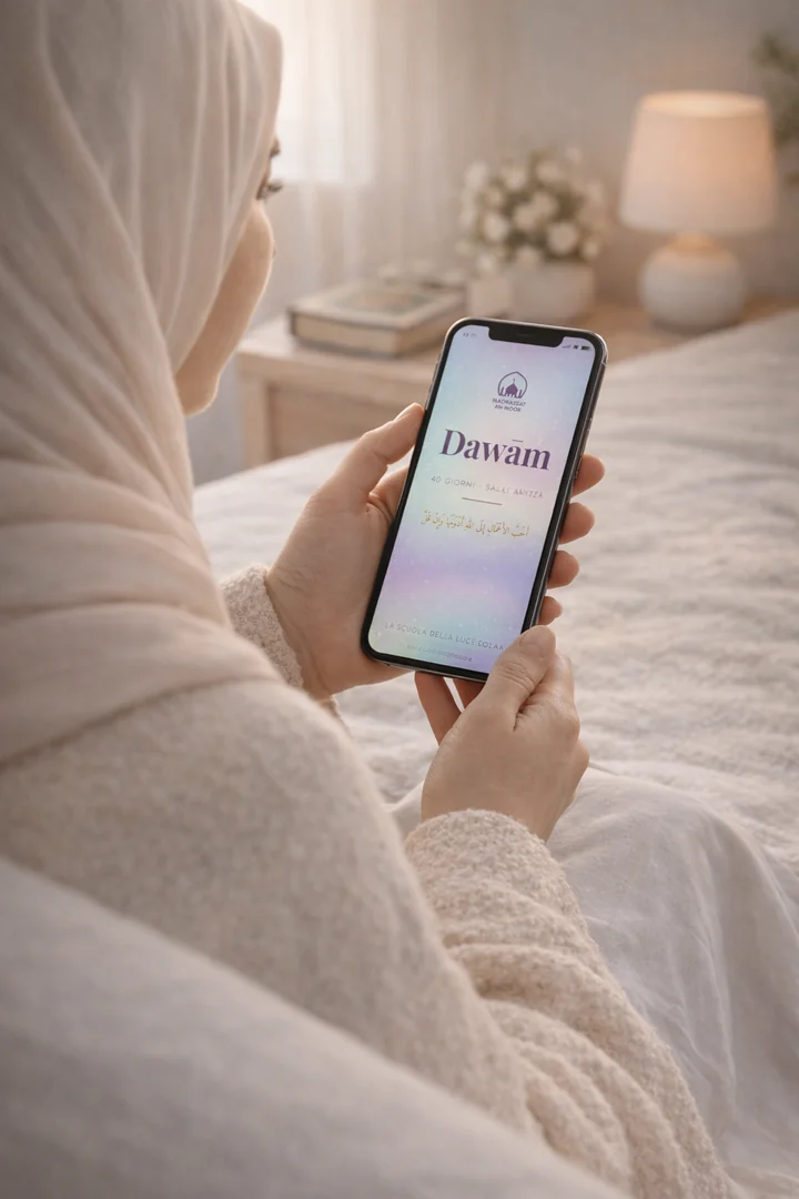 Dāwam app per la costanza della ṣalāt