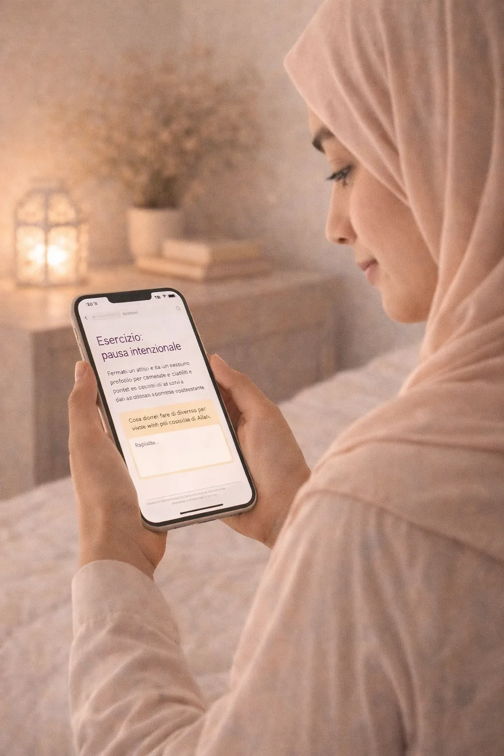 Nūr al-Niyyah — Copertina guida interattiva