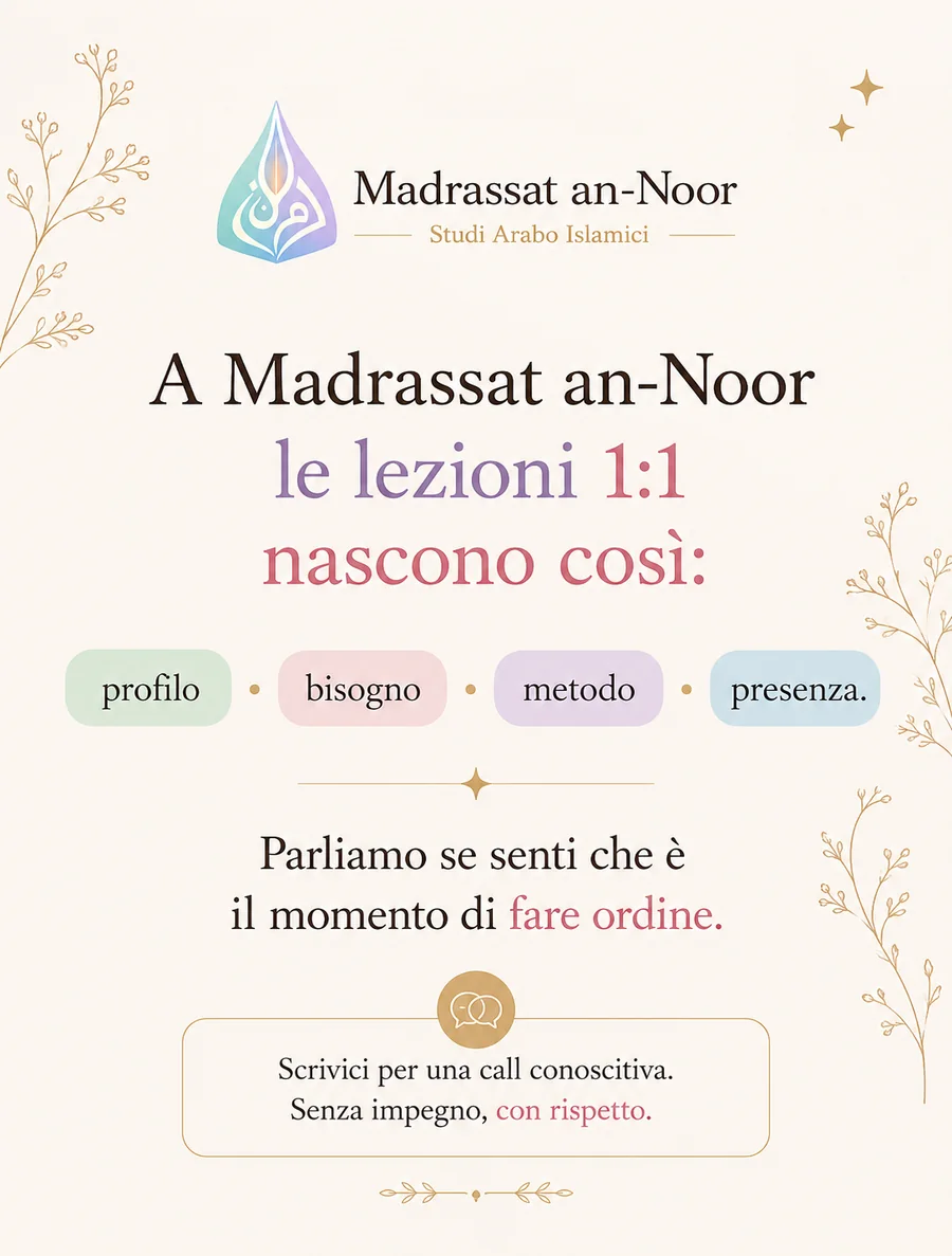 Caso studio adulto: dallo studio frammentato a un percorso ordinato — slide 8 di 8