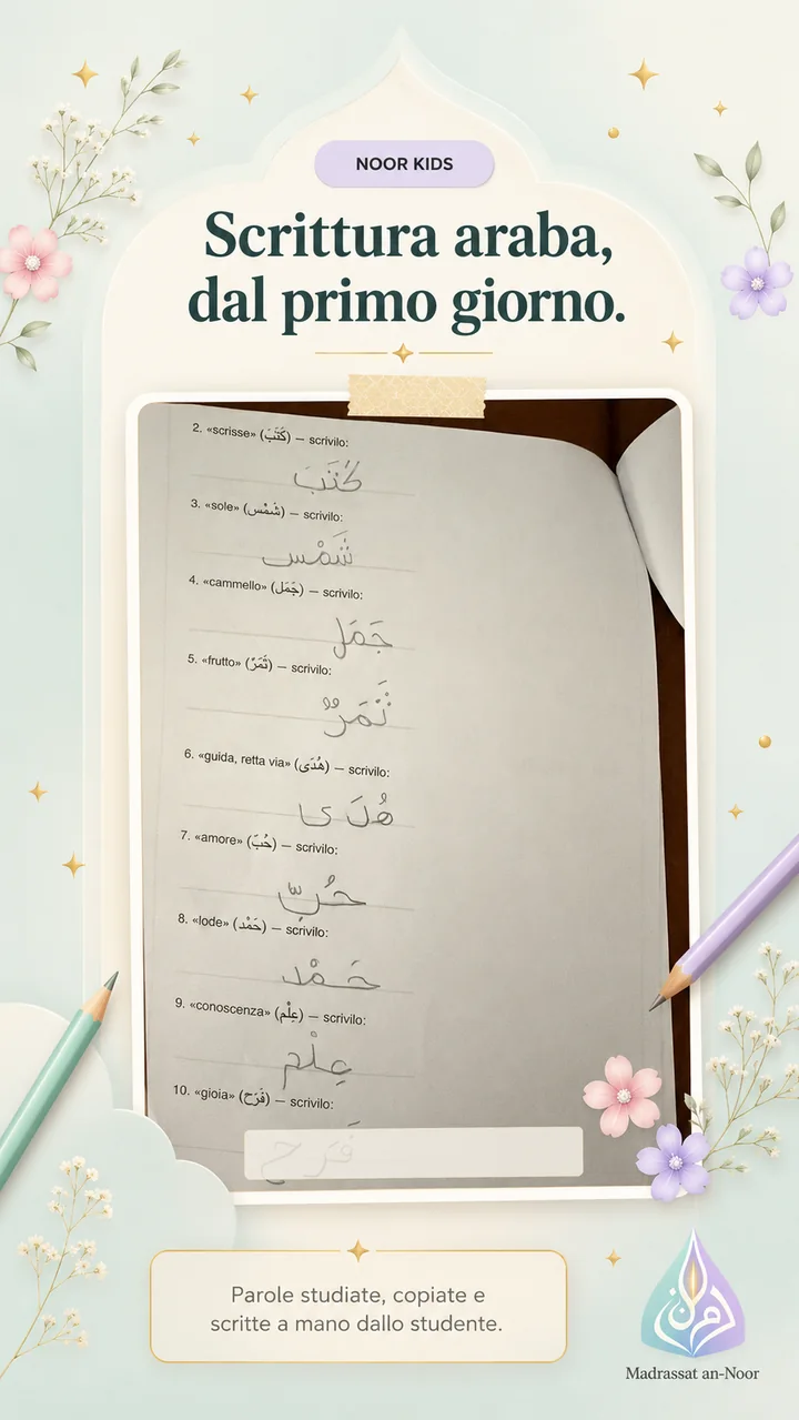 Esempio di compiti e verifiche in un percorso Kids personalizzato — slide 2 di 4