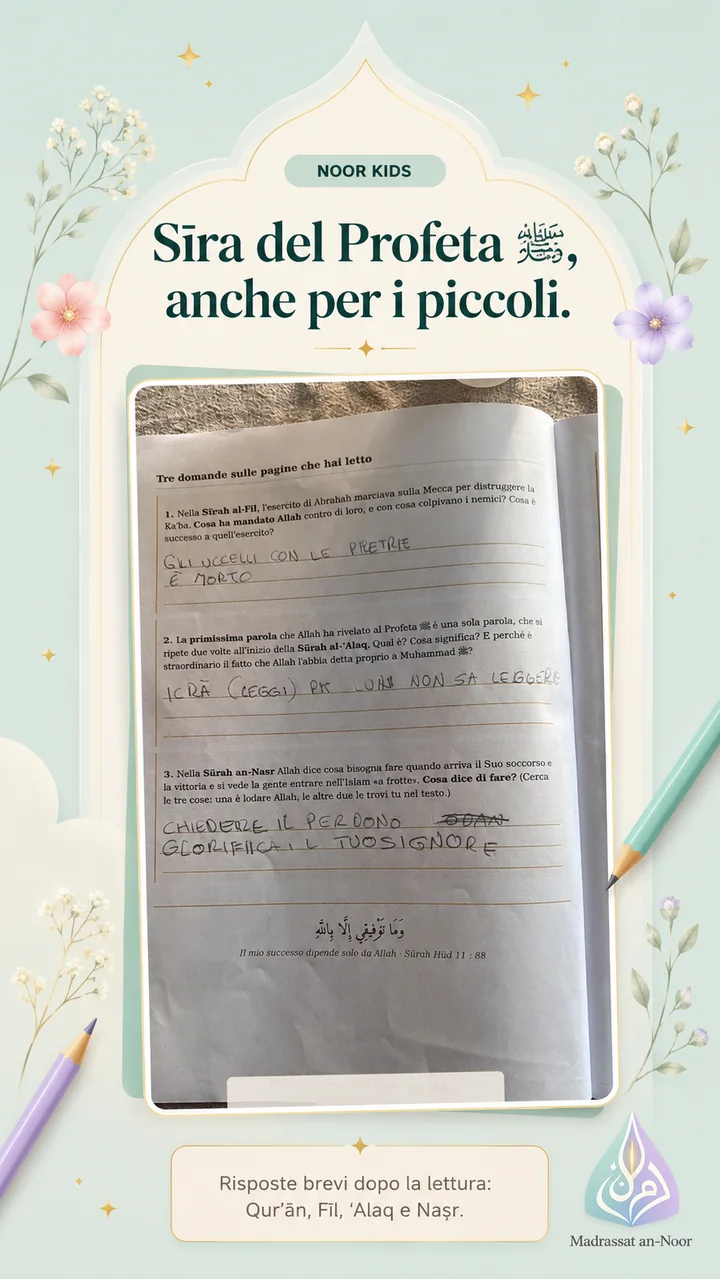 Esempio di compiti e verifiche in un percorso Kids personalizzato — slide 3 di 4
