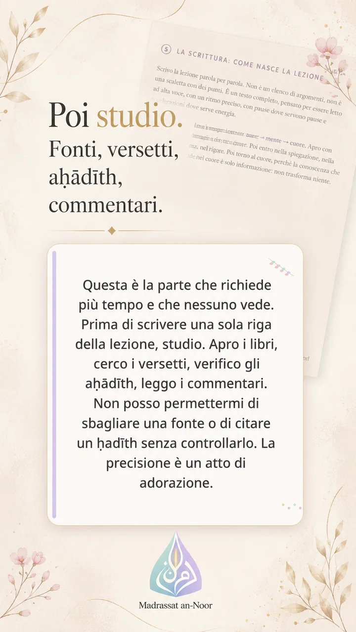 Preparazione personalizzata di una lezione 1:1 prima della call — slide 3 di 5