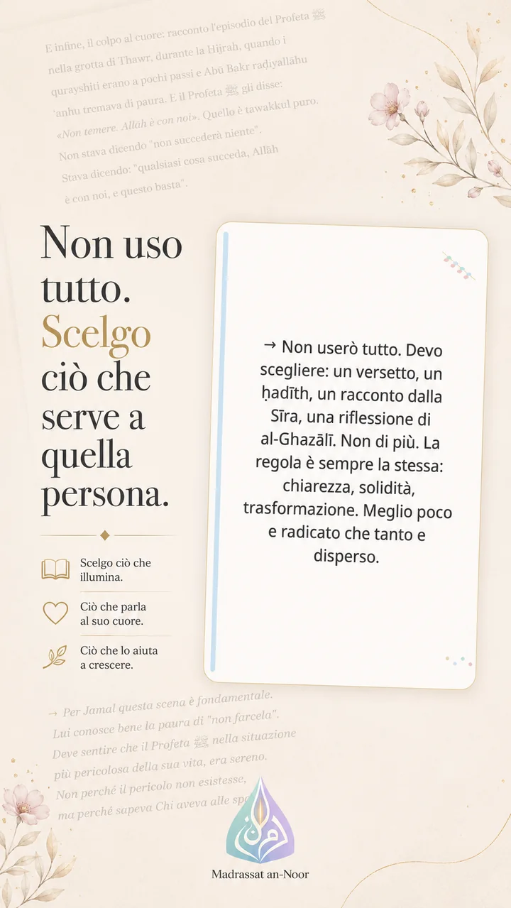 Preparazione personalizzata di una lezione 1:1 prima della call — slide 4 di 5