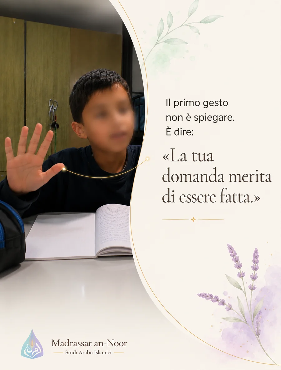 Caso studio Kids: domande difficili trasformate in materiale didattico — slide 4 di 9