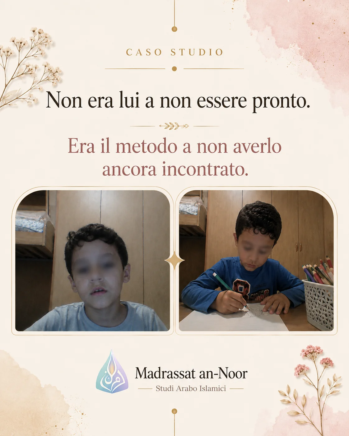 Caso studio MaN Kids: il percorso educativo di Yassine