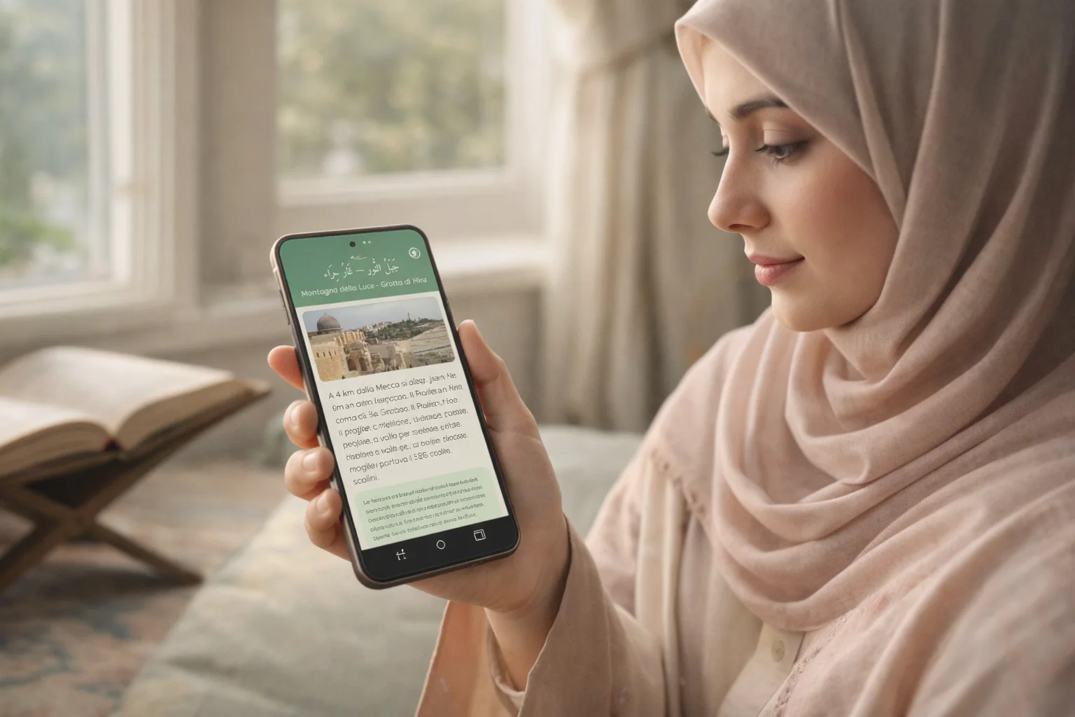 Versione gratuita della Mappa della Sīrah su smartphone