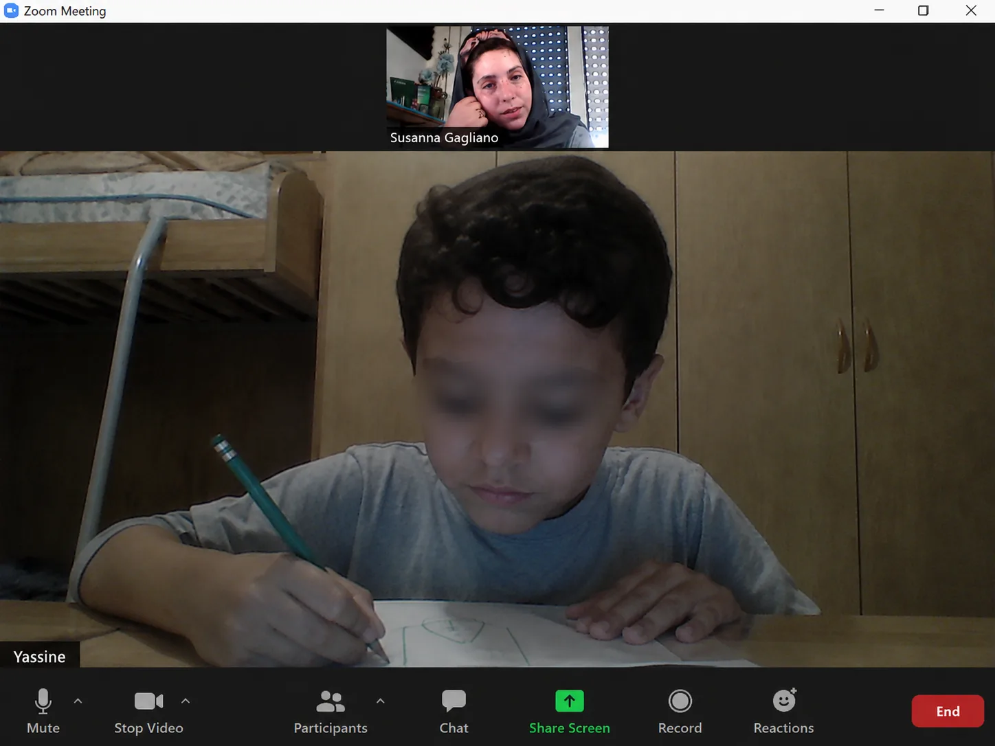 Lezione Kids 1:1 reale con esercizio seguito in diretta